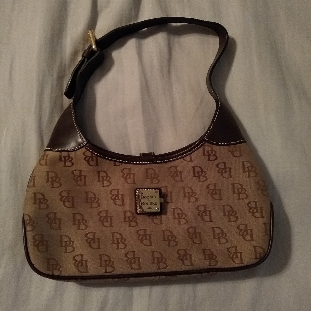 Dooney & Bourke Small Brown Hobo